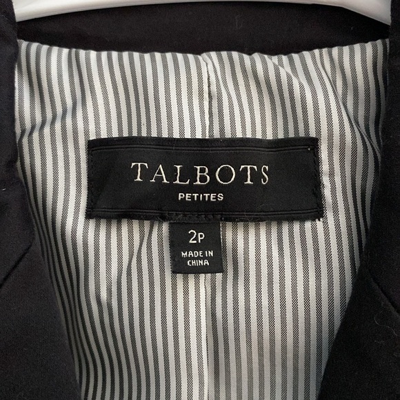 Talbots toddler black suit jacket - Picture 5 of 6